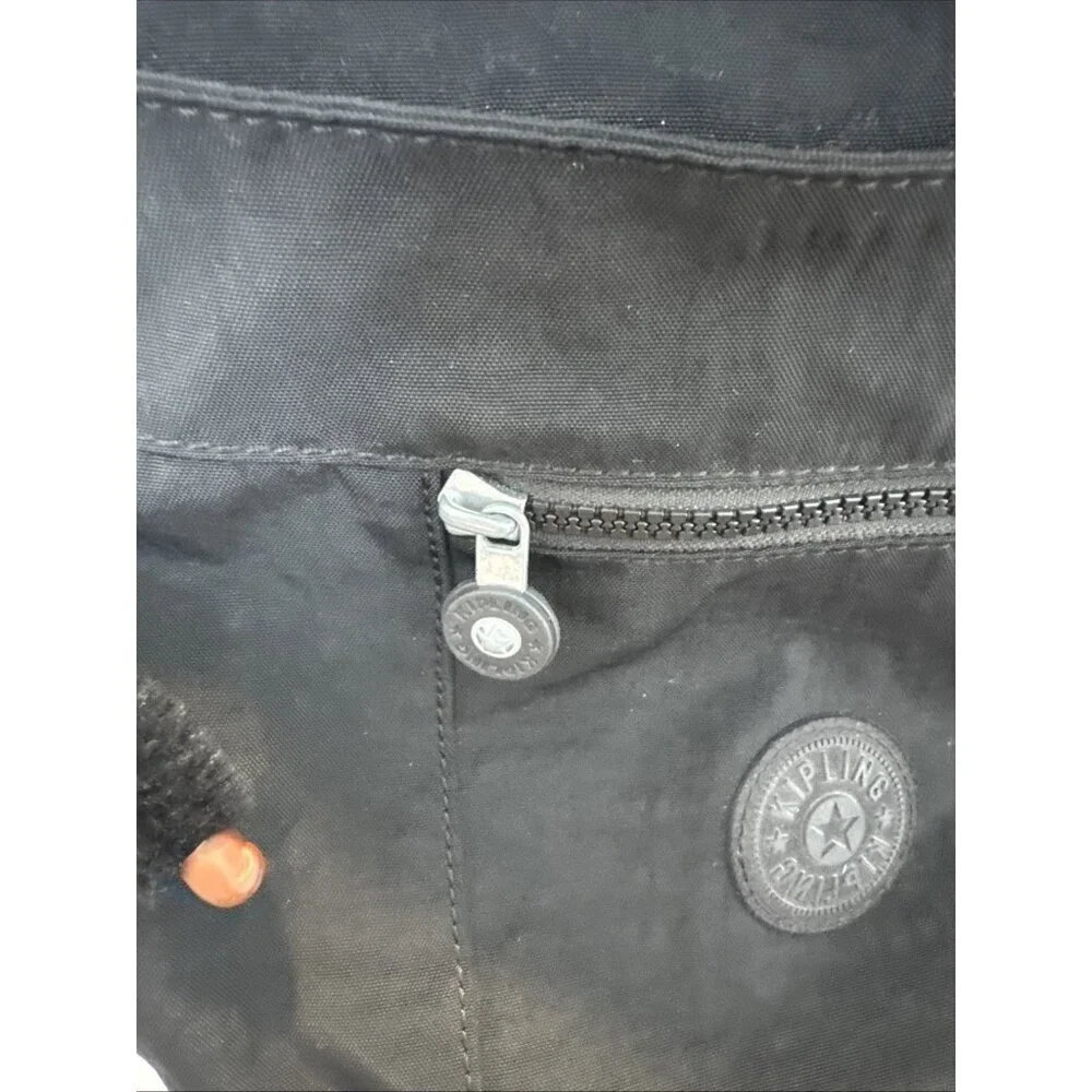 Kipling Black Nylon Bailey Rare Crossbody Bag - Picture 5 of 16